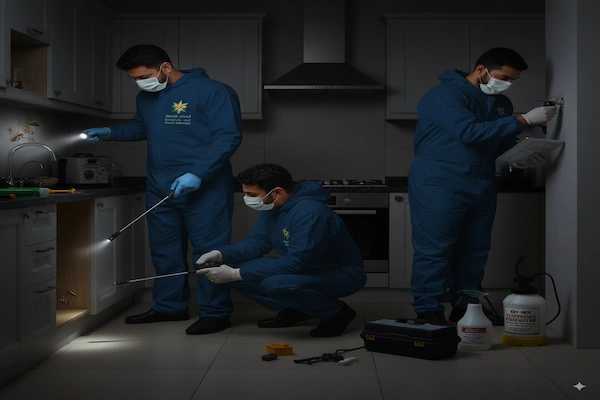 مكافحة الصراصير